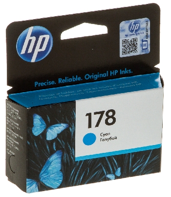 Картридж для струйного принтера HP 178 (CB318HE) голубой Cyan