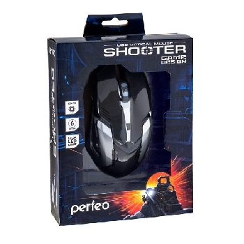 Мышь USB Perfeo PF-1709-GM SHOOTER