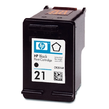 Картридж для струйного принтера HP 21 (C9351AE) Черный Black (o)