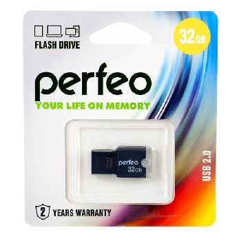 Flash Drive 32GB Perfeo M01 Black