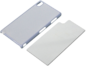 2D Чехол пластиковый для смартфона Sony Xperia Z3 L55T/U белый (со вставкой под сублимацию)