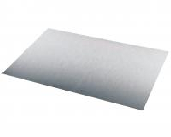 Металлическая пластина 15*20 см (серебро шлифованное) алюминий