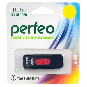 Flash Drive 16GB Perfeo S05 Black 3.0
