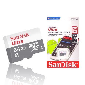 Micro SDXC 64GB Sandisk Class10 Ultra без адаптера