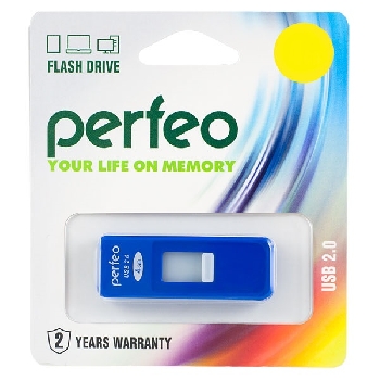 Flash Drive 4GB Perfeo S03 Blue