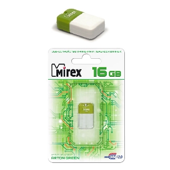 Flash Drive 16GB Mirex Arton зеленая