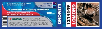 432*30*76 ролик полуглянец photobook 200г LOMOND 1214149