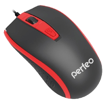 Мышь USB Perfeo PF-383-ОР-B/RD черно-красный
