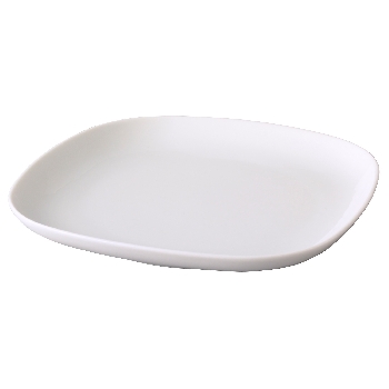Тарелка для сублимации, квадратная, белая,  керамическая 14см Х 14см