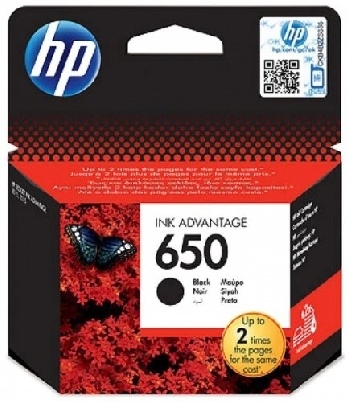 Картридж для струйного принтера HP 650 (CZ101AE) Black