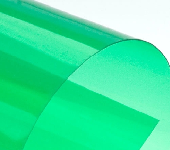 Обложки пластиковые тонированные, зелёные, А4 150 микр Yu