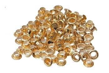 Люверсы золото d  4 mm 1кг