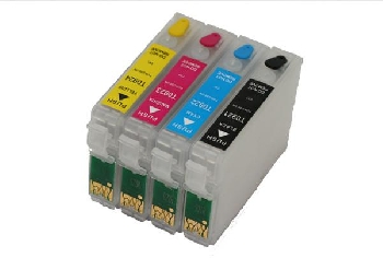Перезаправляемые картриджи (ПЗК) для Epson Stylus C91, CX4300, T26, T27, TX106, TX109, TX117, TX119 Комплект 4 шт INKO