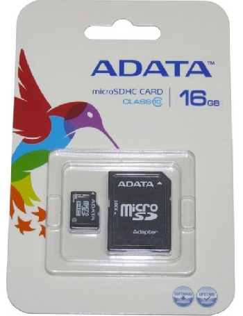 Micro SDHC 16 GB ADATA Class10