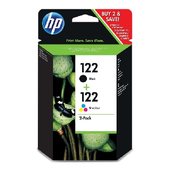 Комплект картриджей HP 122 Black + 122 Tri-colour CR340HE