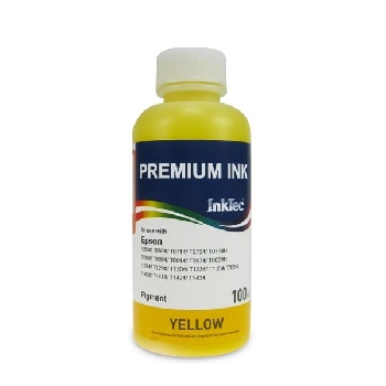 Чернила пигментные для Epson, InkTec Yellow E0013-100MY