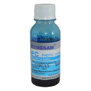 Чернила DCtec светло-голубые Photo Cyan для Canon PIXMA PRO9000, PRO9000 MARK II, водорастворимые 100 мл 163180-PC-100