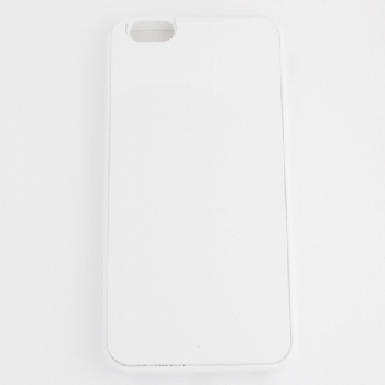 2D Чехол силиконовый для iphone 6 PLUS белый (со вставкой под сублимацию)