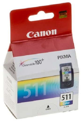 Картридж для струйного принтера Canon CL-511 (оригинальный) Цветной