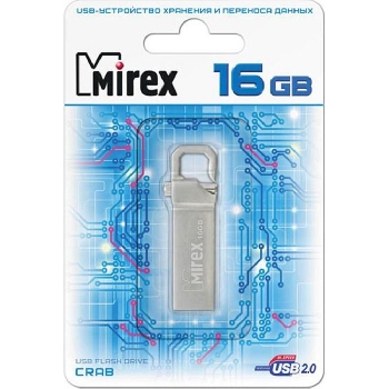 Flash Drive 16GB Mirex Crab , USB 2.0 13600-ITRCRB16