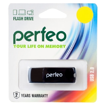 Flash Drive 16GB Perfeo C09 Black