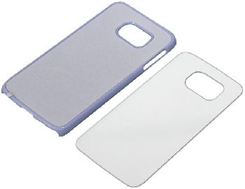 2D Чехол силиконовый для Samsung Galaxy S6 белый (со вставкой под сублимацию)