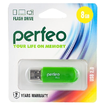 Flash Drive 8GB Perfeo C03 Green
