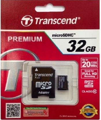 Micro SDHC 32 GB Transend Class10