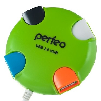 USB-хаб Perfeo PF-VI-H020 Green