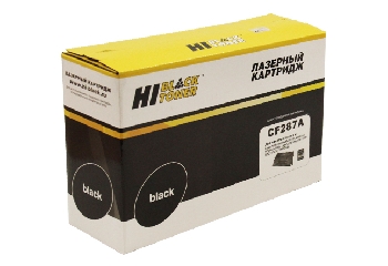Картридж лазерный HP CF287А (Hi-Black) 9к