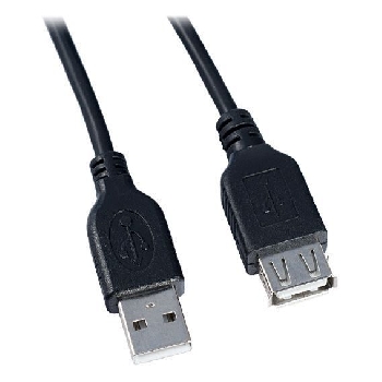 Мультимедийный кабель (Удлинитель) USB2.0 A вилка — А розетка (Perfeo) 5,0м