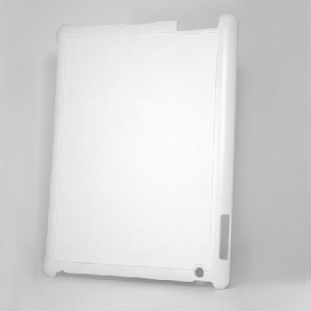 IPad mini - Белый чехол пластиковый (вставка под 2D сублимацию)