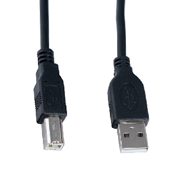 Мультимедийный кабель для принтера USB2.0 A вилка — В вилка (Perfeo) 3.0м