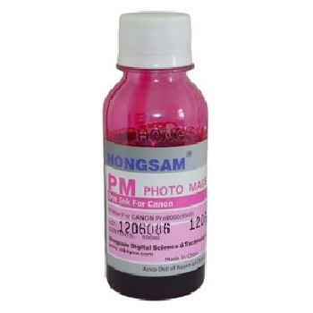 Чернила для Canon imagePROGRAF W6200, W7200 DCTec, светло-пурпурные, Photo Magenta, водорастворимые, для картриджей BCI-1431PM и BCI-1421PM, 100мл 197340-PM-100