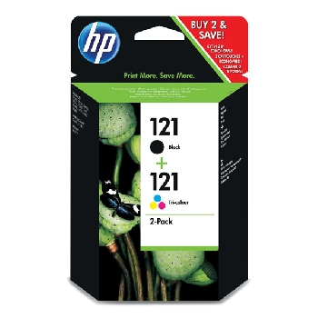 Картридж для струйного принтера HP 121 Black/Tri-color CN637HE