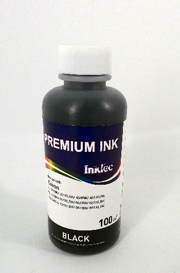 Чернила  InkTec Canon CLI-551/251 Black водные 100мл. C5051-100MB