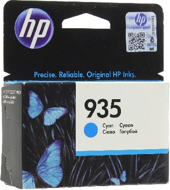 Картридж для струйного принтера HP 935 Cyan (оригинальный)C2P20AE