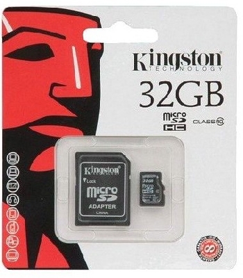 Micro SDHC 32 GB Kingston Class10