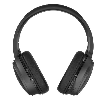 Наушники Perfeo ВТ ELLIPSE, полноразмерные с микрофоном , черные,  (МР3-плеер, FM, AUX)