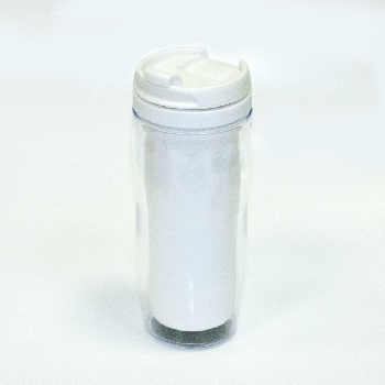 Термостакан пластик для полиг вставки 350мл Белая