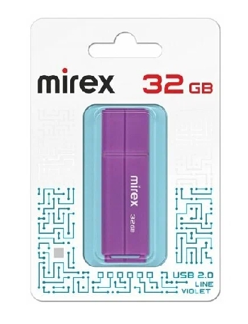 Flash Drive 32GB Mirex Line USB фиолетовая