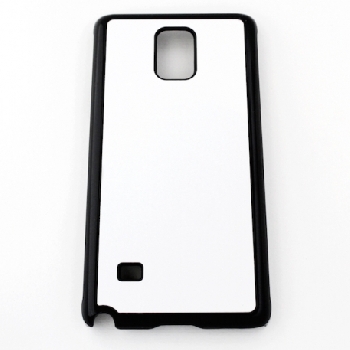 2D Чехол для Samsung Galaxy Note 4 черный хромированный (со вставкой под сублимацию)