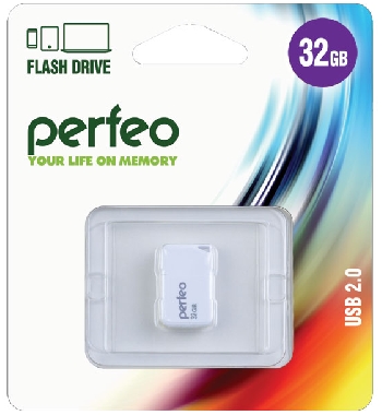 Flash Drive 32GB Perfeo M03 White