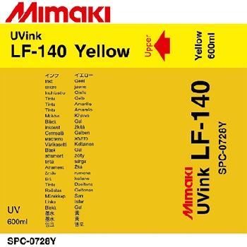 УФ чернила Mimaki LF-140 UV LED, 600мл, Yellow