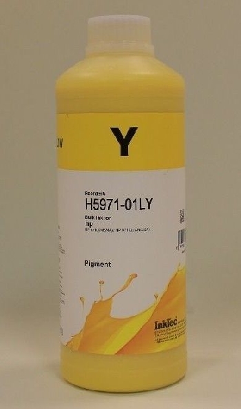 Чернила InkTec HP 971 Yellow пигм 1л. H5971-01LY