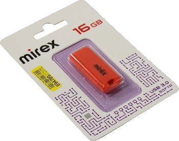Flash Drive 16GB Mirex Softa  оранжевая