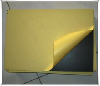 Пластик самоклеящийся двухсторонний (пвх лист) 1,0 мм 31х31 см черный